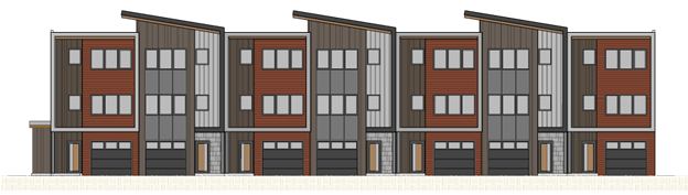 The Landing: 14 New Employee Ownership Townhouses in Nordic